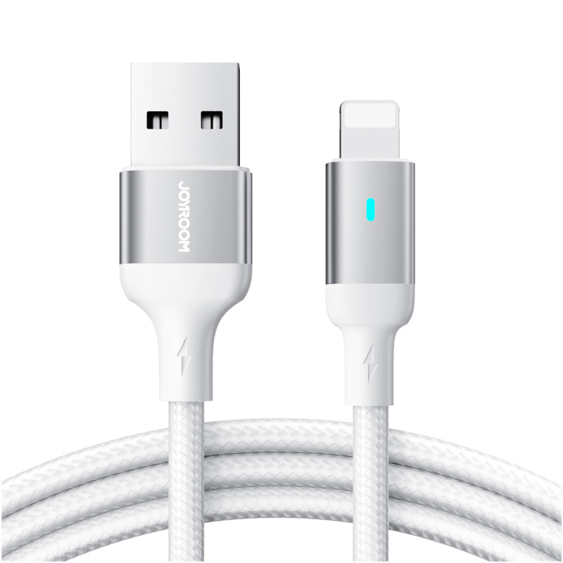 iPhone USB - Lightning laidas greitam įkrovimui A10 Series 2.4A 3m baltas
iPhone USB - Lightning laidas greitam įkrovimui A10 Series 2.4A 3m baltas