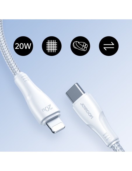 iPhone Surpass Series USB-C – Lightning kabelis 20W 1,2m baltas
 
iPhone Surpass Series USB-C – Lightning kabelis 20W 1,2m baltas