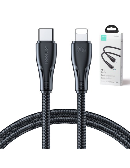 iPhone Surpass Series USB-C - Lightning kabelis 20W 2m juodas
 
iPhone Surpass Series USB-C - Lightning kabelis 20W 2m juodas