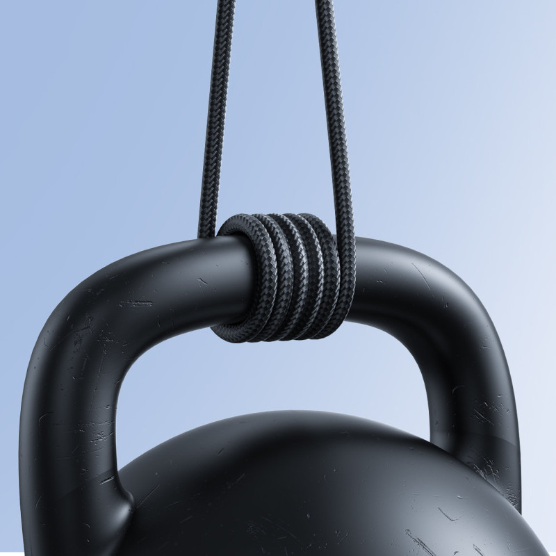 iPhone Surpass Series USB-C - Lightning kabelis 20W 2m juodas