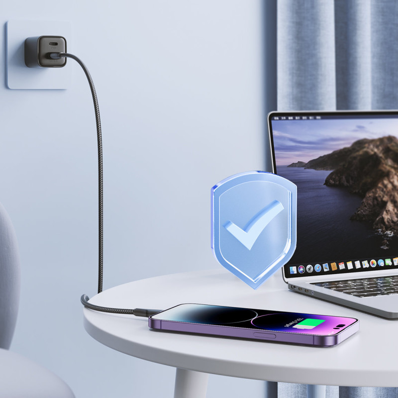 iPhone Surpass Series USB - Lightning 2.4 kabelis 3m juodas