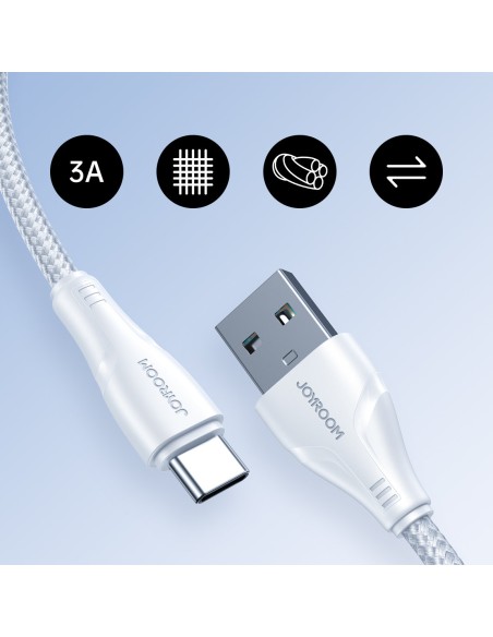 Surpass Series USB – USB-C 3A kabelis, 1,2 m baltas
 
Surpass Series USB – USB-C 3A kabelis, 1,2 m baltas