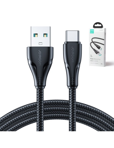 Surpass Series USB – USB-C 3A kabelis 3m baltas
 
Surpass Series USB – USB-C 3A kabelis 3m baltas