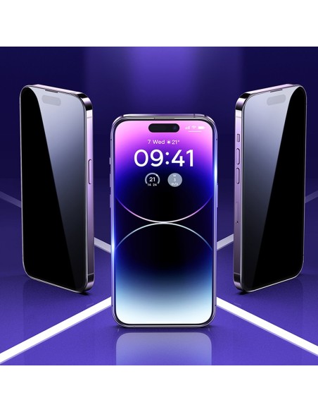 Grūdintas stiklas skirtas iPhone 14 Pro Max, visas ekranas, 0,3 mm Anti Spy filtras
 
Grūdintas stiklas skirtas iPhone 14 Pro Max, visas ekranas, 0,3 mm Anti Spy filtras