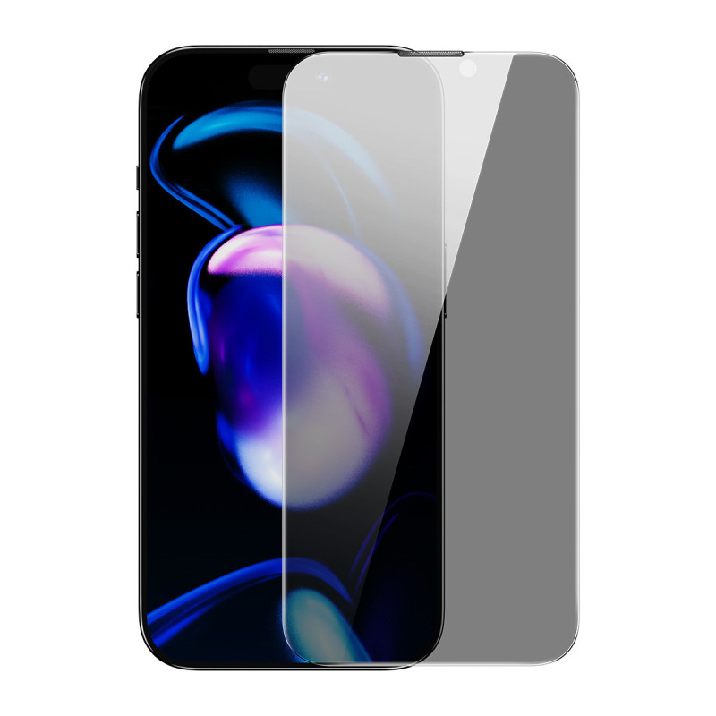 
Grūdintas stiklas skirtas iPhone 14 Pro, visas ekranas, 0,3 mm Anti Spy filtras
