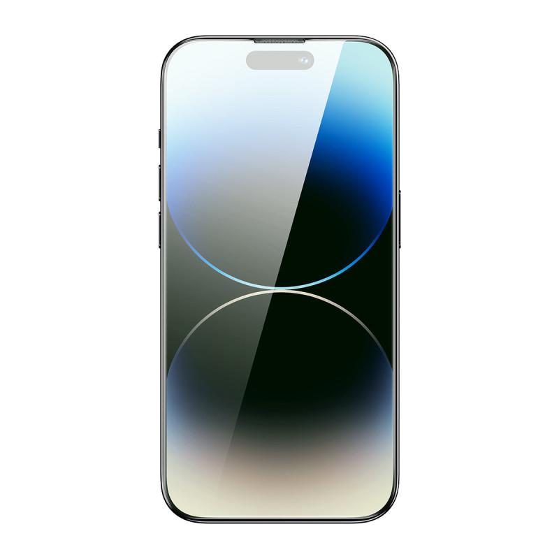 Grūdintas stiklas skirtas iPhone 14 Pro Max, visas ekranas, 0,3 mm anti mėlyna šviesa
