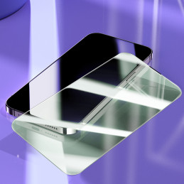 
Grūdintas stiklas skirtas iPhone 14 Pro, visas ekranas, 0,3 mm anti mėlyna šviesa
