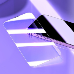 
2x viso ekrano grūdintas stiklas, skirtas iPhone 14 Pro su 0,3 mm garsiakalbio dangteliu

