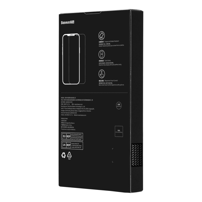 Viso ekrano grūdintas stiklas, skirtas iPhone 14 Pro Max su 0,3 mm garsiakalbio dangteliu