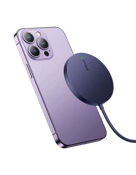 Paprastas Mini3 MagSafe Qi 15W magnetinės indukcinis įkroviklis, violetinė
 
Paprastas Mini3 MagSafe Qi 15W magnetinės indukcinis įkroviklis, violetinė