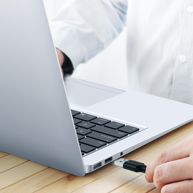 
Lankstus lankstus laidas USB 2.0 laidas 480Mb/ s 25cm juodas
