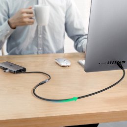 
USB-C ilgintuvas 100W 10Gb/ s 1m juodas
