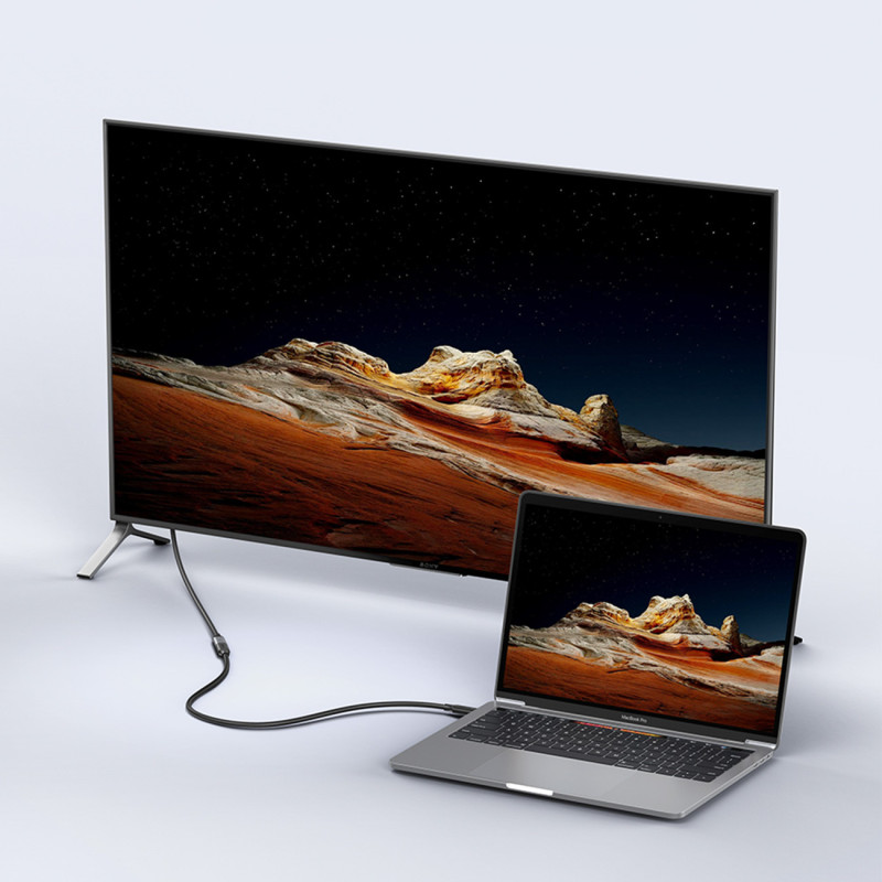 
USB-C ilgintuvas 100W 10Gb/ s 1m juodas
