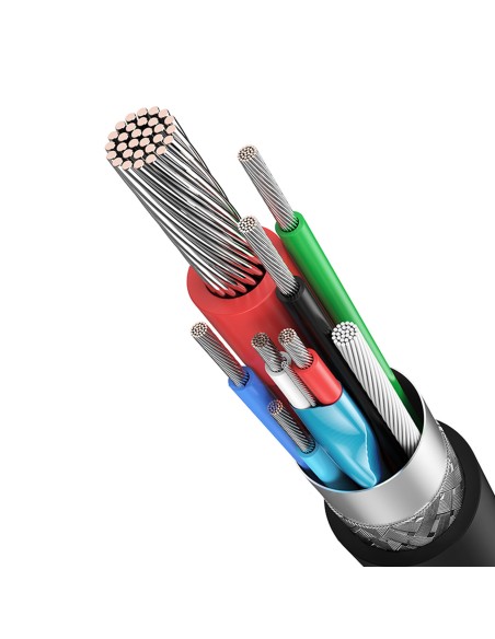 
USB-C ilgintuvas 100W 10Gb/ s 1m juodas
