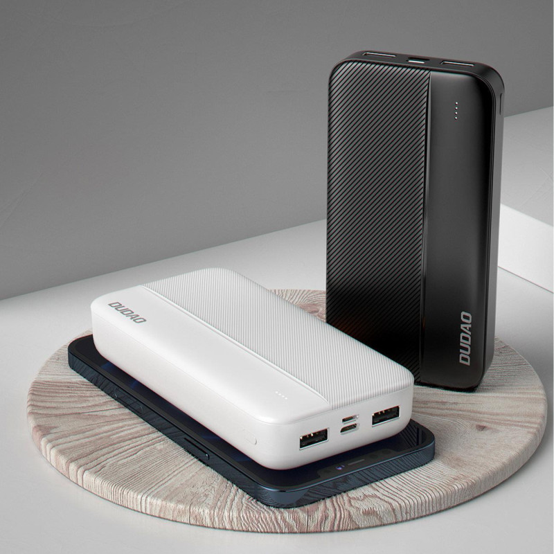Powerbank K4S+ 20000mAh 2x USB-A 10W balta