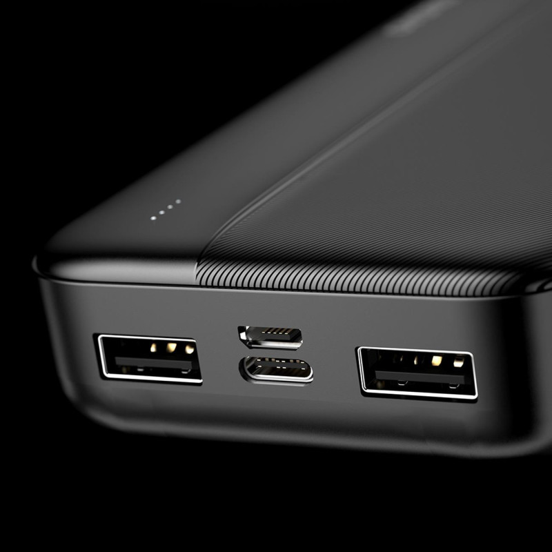 Powerbank K4S+ 20000mAh 2x USB-A 10W balta