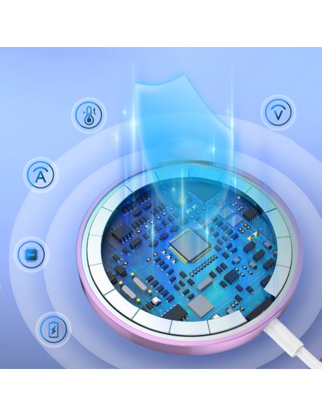 
Magnetinis indukcinis įkroviklis iPhone 15W MagSafe, rožinis
