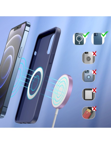 
Magnetinis indukcinis įkroviklis iPhone 15W MagSafe, rožinis
