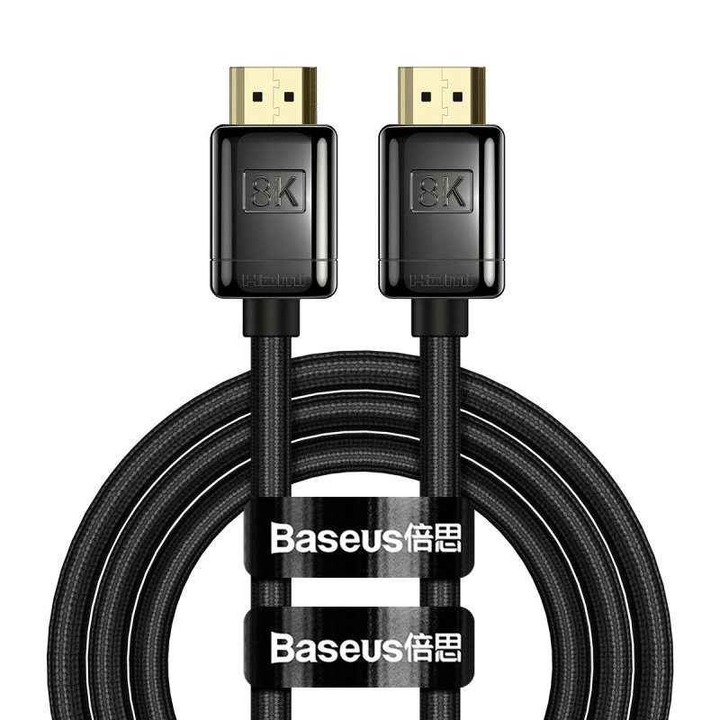 
Patvarus lankstus HDMI 2.1 8K High Definition Series kabelis 2m juodas
