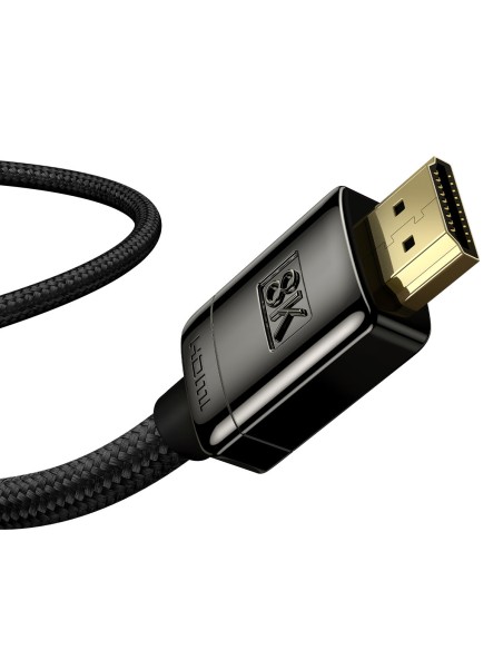 
Patvarus lankstus HDMI 2.1 8K High Definition Series kabelis 2m juodas
