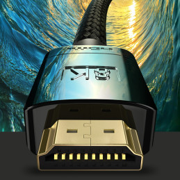 
Patvarus lankstus HDMI 2.1 8K High Definition Series kabelis 2m juodas
