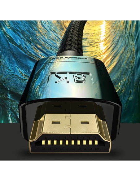 
Patvarus lankstus HDMI 2.1 8K High Definition Series kabelis 2m juodas
