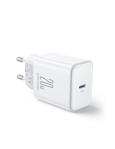 USB-C 20W PD QC AFC FCP sieninis įkroviklis, baltas
 
USB-C 20W PD QC AFC FCP sieninis įkroviklis, baltas