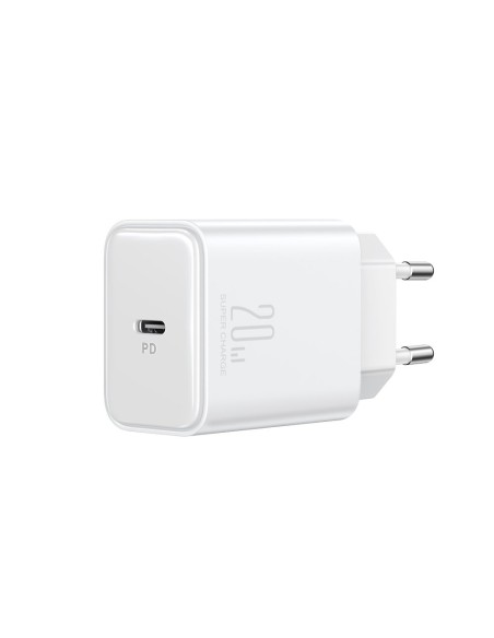 USB-C 20W PD QC AFC FCP sieninis įkroviklis, baltas
 
USB-C 20W PD QC AFC FCP sieninis įkroviklis, baltas