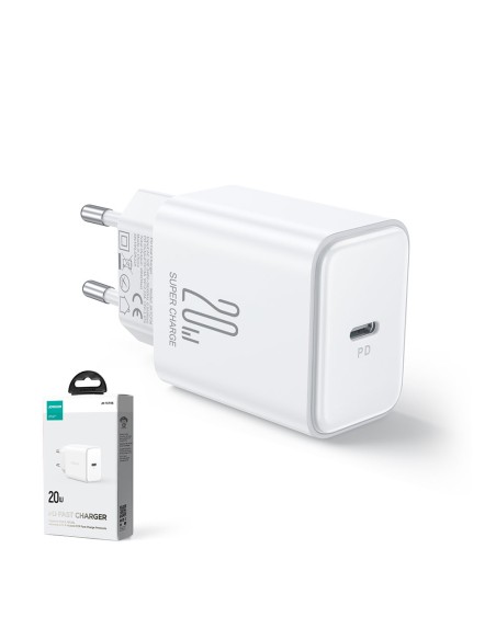 USB-C 20W PD QC AFC FCP sieninis įkroviklis, baltas
 
USB-C 20W PD QC AFC FCP sieninis įkroviklis, baltas