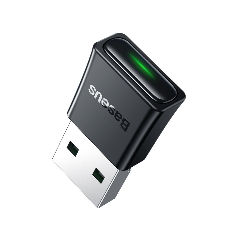 
Adapterio jungtis siųstuvas imtuvas Bluetooth 5.3 USB, atstumas 20m, juodas
