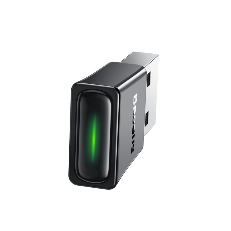 Adapterio jungtis siųstuvas imtuvas Bluetooth 5.3 USB, atstumas 20m, juodas
