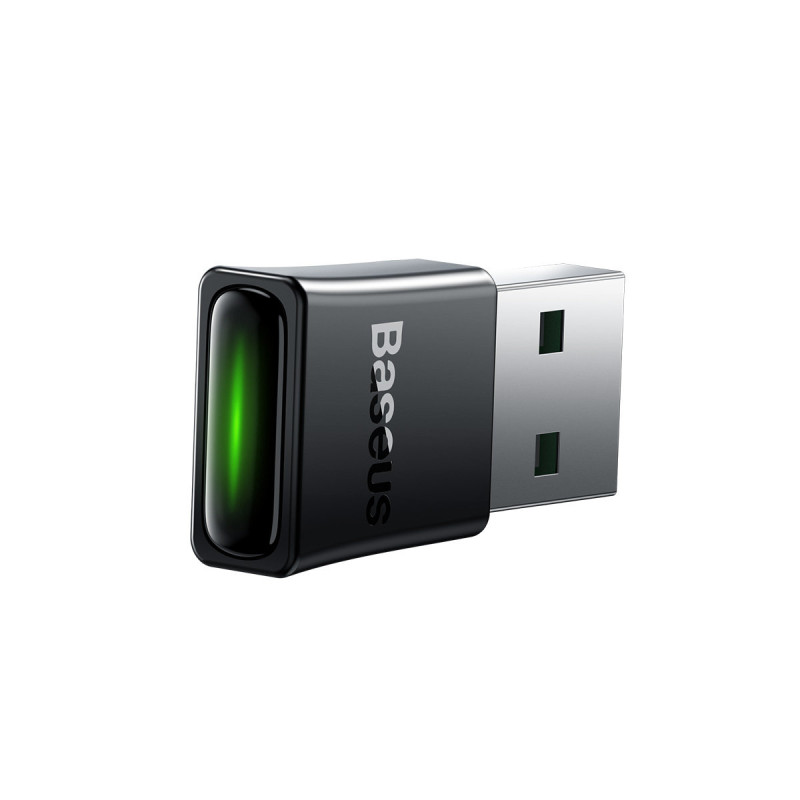 Adapterio jungtis siųstuvas imtuvas Bluetooth 5.3 USB, atstumas 20m, juodas