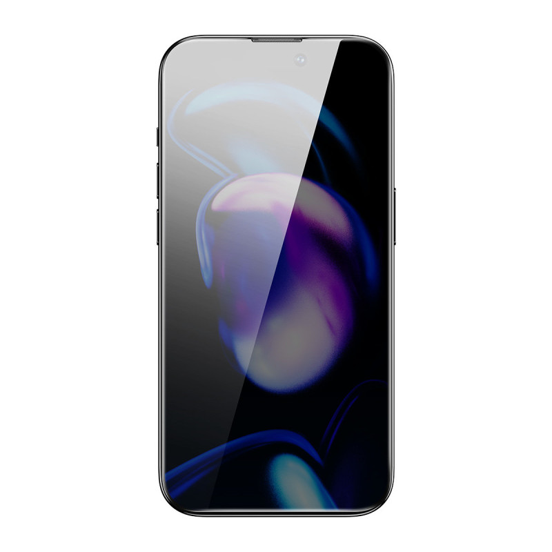 Grūdintas stiklas skirtas iPhone 14 Pro, visas ekranas, 0,4 mm Anti Spy filtro RINKINYS
