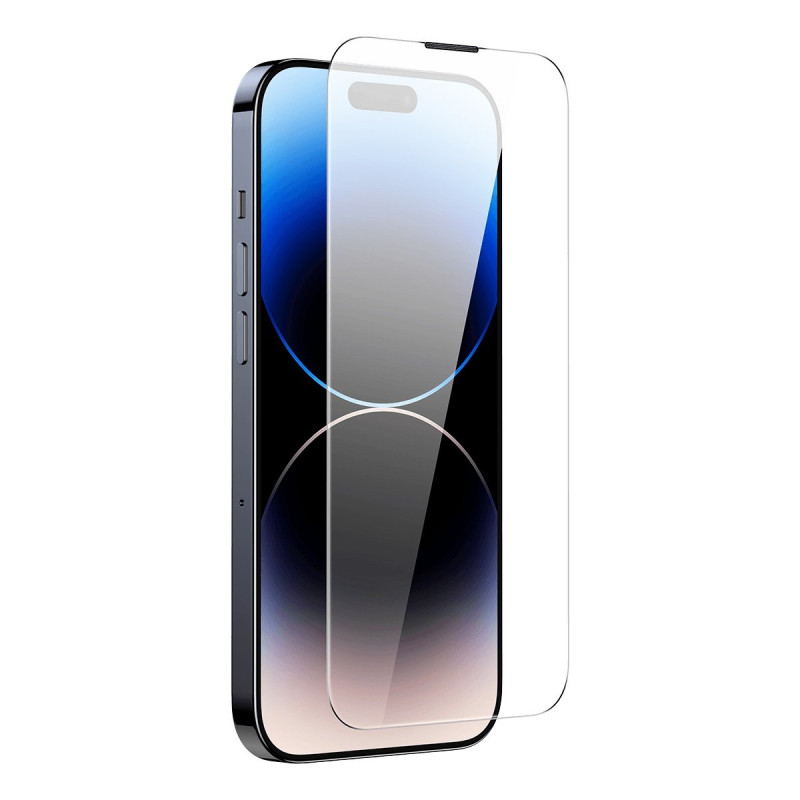 Grūdintas stiklas skirtas iPhone 14 Pro Max su garsiakalbio dangteliu 0,4 mm SET