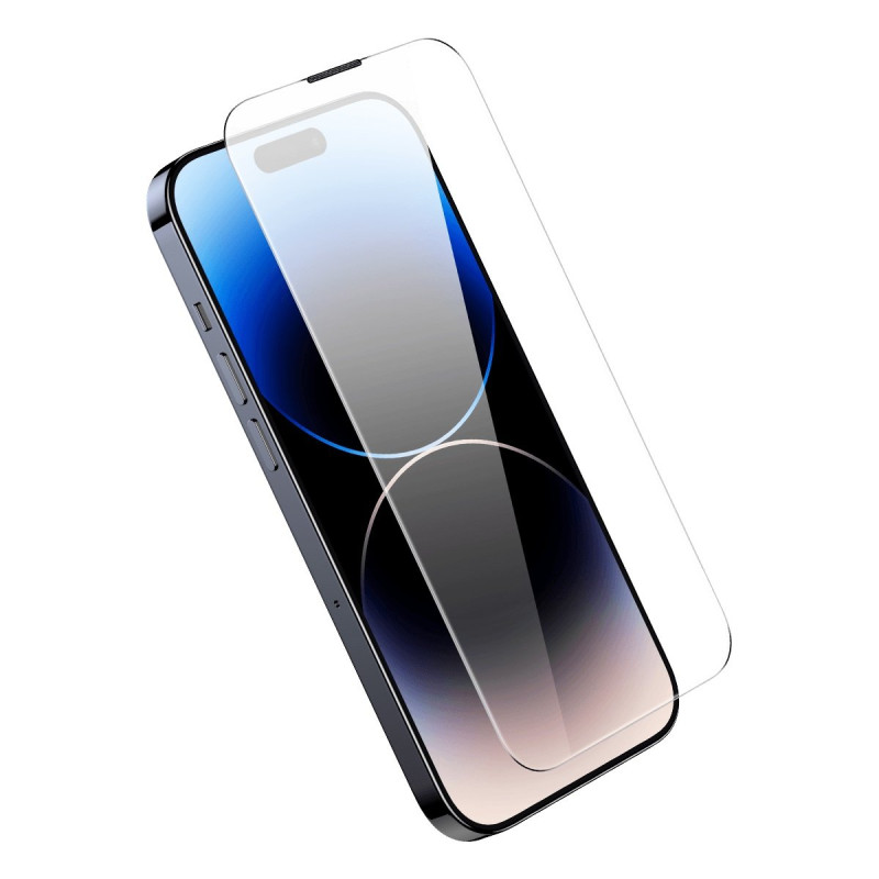 Grūdintas stiklas skirtas iPhone 14 Pro Max su garsiakalbio dangteliu 0,4 mm SET