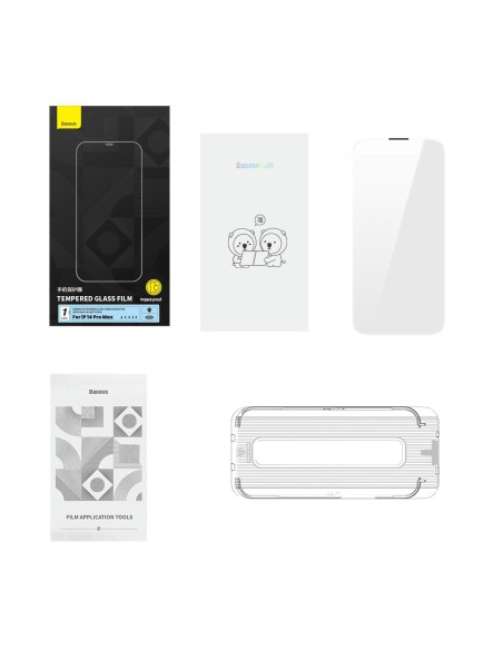 Grūdintas stiklas skirtas iPhone 14 Pro Max su garsiakalbio dangteliu 0,4 mm SET
 
Grūdintas stiklas skirtas iPhone 14 Pro Max su garsiakalbio dangteliu 0,4 mm SET
