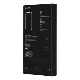 
Grūdintas stiklas, skirtas iPhone 14 Plus / 13 Pro Max su 0,4 mm garsiakalbio dangtelio rinkiniu

