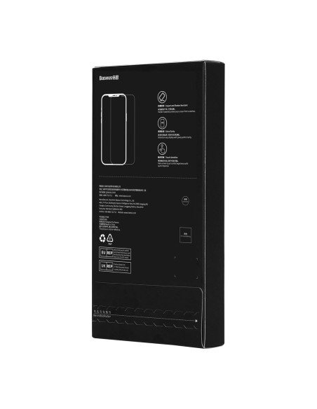 
Grūdintas stiklas skirtas iPhone 11 / XR su garsiakalbio dangteliu 0,4 mm SET
