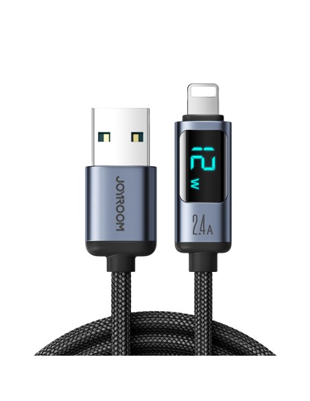 Kabelis iPhone su LED Lightning ekranu - USB-A 2.4A 1.2m juodas
 
Kabelis iPhone su LED Lightning ekranu - USB-A 2.4A 1.2m juodas