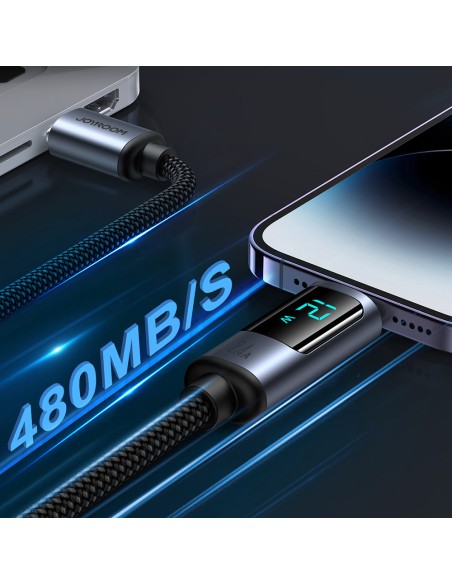 Kabelis iPhone su LED Lightning ekranu - USB-A 2.4A 1.2m juodas
 
Kabelis iPhone su LED Lightning ekranu - USB-A 2.4A 1.2m juodas