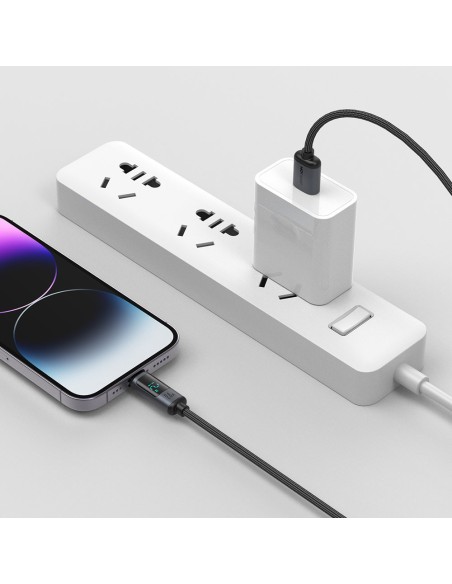 Kabelis iPhone su LED Lightning ekranu - USB-A 2.4A 1.2m juodas
 
Kabelis iPhone su LED Lightning ekranu - USB-A 2.4A 1.2m juodas