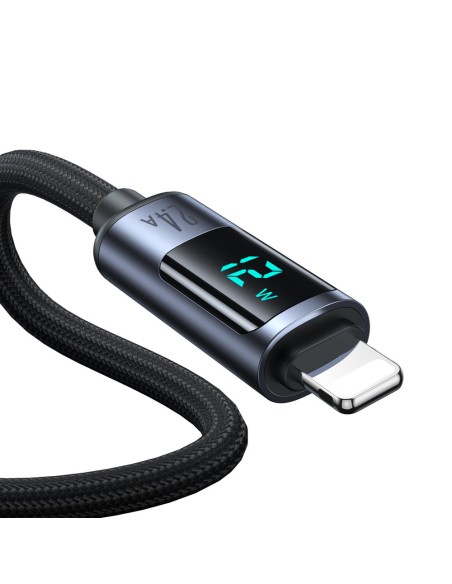 Kabelis iPhone su LED Lightning ekranu - USB-A 2.4A 1.2m juodas
 
Kabelis iPhone su LED Lightning ekranu - USB-A 2.4A 1.2m juodas