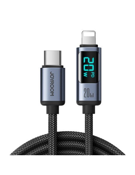 Kabelis iPhone su LED Lightning ekranu – USB-C 2.4A 1.2m juodas
 
Kabelis iPhone su LED Lightning ekranu – USB-C 2.4A 1.2m juodas