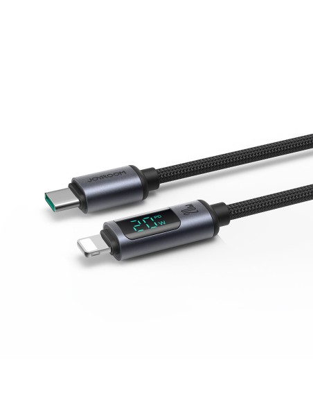 Kabelis iPhone su LED Lightning ekranu – USB-C 2.4A 1.2m juodas
 
Kabelis iPhone su LED Lightning ekranu – USB-C 2.4A 1.2m juodas