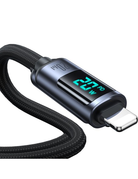 Kabelis iPhone su LED Lightning ekranu – USB-C 2.4A 1.2m juodas
 
Kabelis iPhone su LED Lightning ekranu – USB-C 2.4A 1.2m juodas
