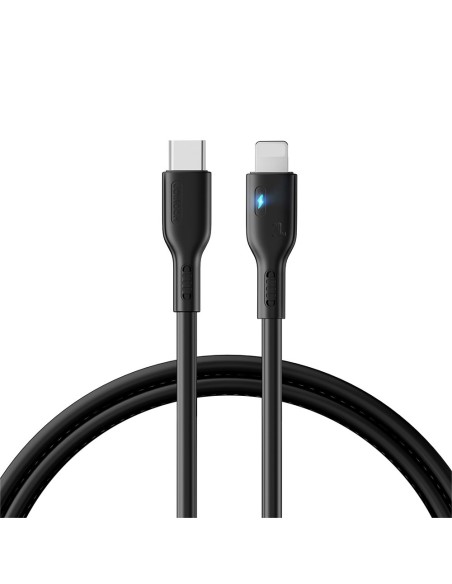 iPhone laidas su LED indikatoriumi USB-C - Lightning 20W 1,2m juodas
 
iPhone laidas su LED indikatoriumi USB-C - Lightning 20W 1,2m juodas
