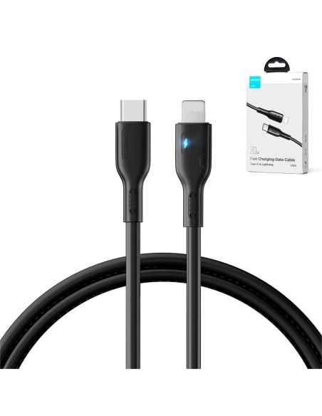 iPhone laidas su LED indikatoriumi USB-C - Lightning 20W 1,2m juodas
 
iPhone laidas su LED indikatoriumi USB-C - Lightning 20W 1,2m juodas