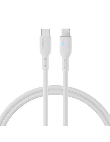 
iPhone laidas su LED indikatoriumi USB-C - Lightning 20W 1,2m baltas
