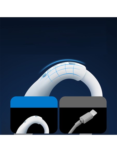 
iPhone laidas su LED indikatoriumi USB-C - Lightning 20W 2m baltas
