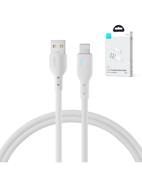 iPhone laidas su LED indikatoriumi USB - Lightning 2.4A 1.2m baltas
 
iPhone laidas su LED indikatoriumi USB - Lightning 2.4A 1.2m baltas